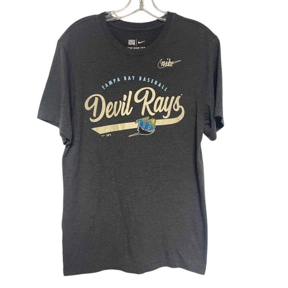 Nike MLB.Tampa‎ Bay Devil Rays Cooperstown Collection Shirt Mens Small